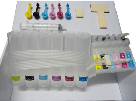 Bulk Ink Epson sem tintas - T50 - TX700W TX730 - R290 - TX72