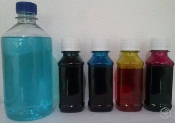 500 Ml Clean + 400 Ml Tinta Corante